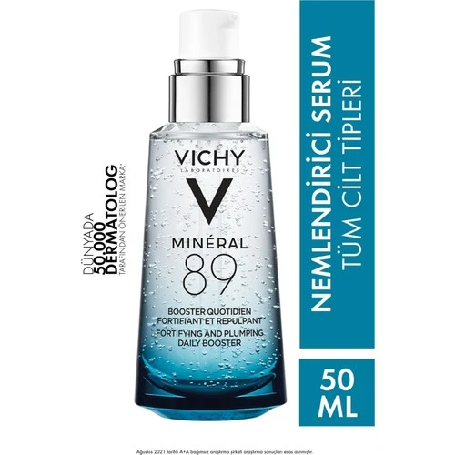 Vichy Mineral 89 Mineralizing Water + Hyaluronic Acid 50 ml Serum ürün görseli