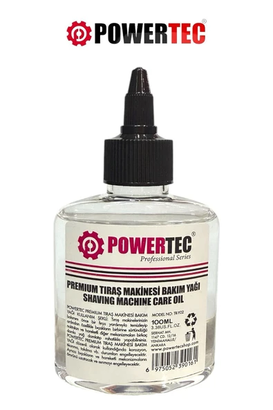 TR-Y02 Premium Tıraş Makine Bıçağı Yağı Saç Sakal Kesme Makinesi Bıçak Bakım Yağı (100ml)