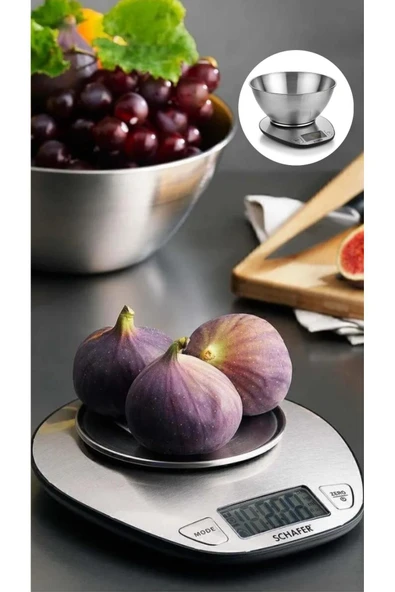 Famos XL Tava Set 3'Lü Servis Seti ve Emma Mutfak Tartısı 6 Parça Ramazan Seti- (20-28 cm) - 3