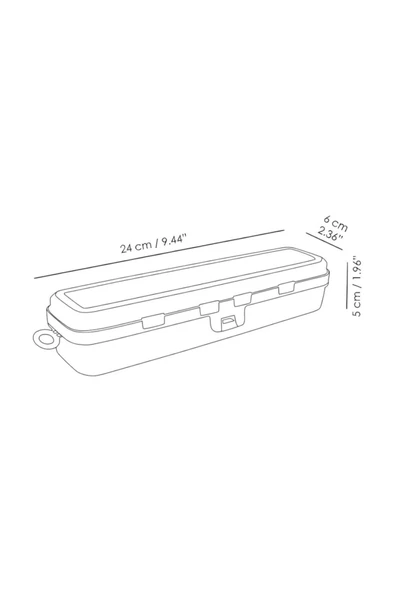 Multix 9'lu Çatal Bıçak Kaşık Takımı Saklama Kutusu Seti Çeyizlik Organizer Düzenleyici Saklama Kabı - 4