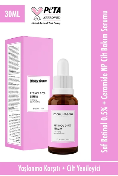 Maru.Derm Maruderm Retinol 0.5% Cilt Yenileyici Bakım Serumu 30 Ml - 3