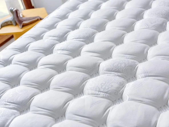 Niron London Yatak 100x200 cm Tek Kişilik Paket Yaylı Alev Geciktiricili Kral Dairesi Yatağı - Resim 2