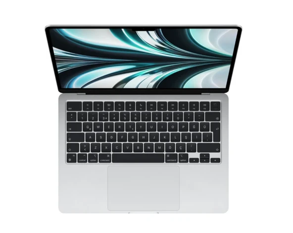 Apple MacBook Air M2 8GB 512GB SSD macOS 13" Taşınabilir Bilgisayar Gümüş MLY03TU/A - 2