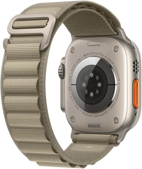 pple Watch Band - Alpine Loop - 49 mm - Zeytin - Büyük Boy Outlet - 4