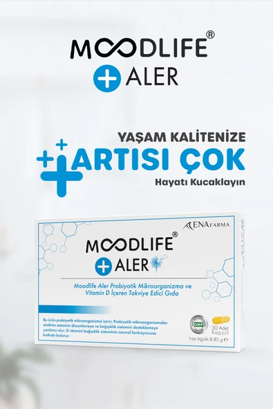 Moodlife Aler Probiyotik Destek 30 Kapsül