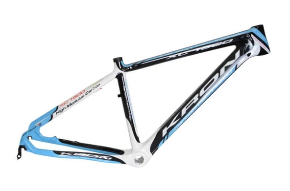 Kron Xc 1500 Modeli 26 Jant Karbon Kadro 26 Jant Carbon Bisiklet Gövdesi Siyah Mavi - 2