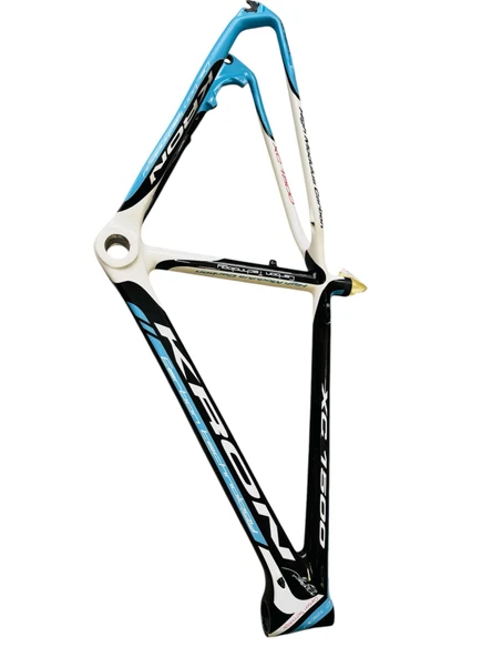 Kron Xc 1500 Modeli 26 Jant Karbon Kadro 26 Jant Carbon Bisiklet Gövdesi Siyah Mavi - 3