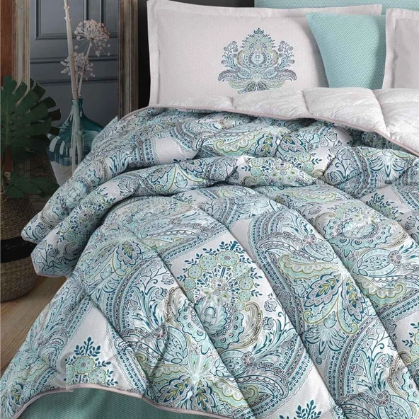 Clasy Çift Kişilik Ranforce Uyku Seti Ruma v1 Mint - 4