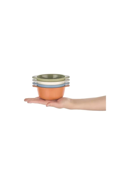 Bowl 8 Adet 300 Ml Çerezlik - Bebe Mama Kasesi , Mini Yumurta Karıştırma Kabı - 3