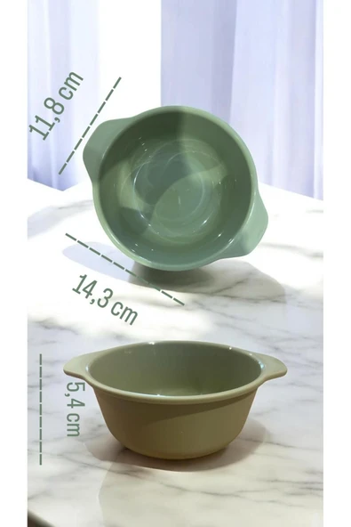 Bowl 8 Adet 300 Ml Çerezlik - Bebe Mama Kasesi , Mini Yumurta Karıştırma Kabı - 2