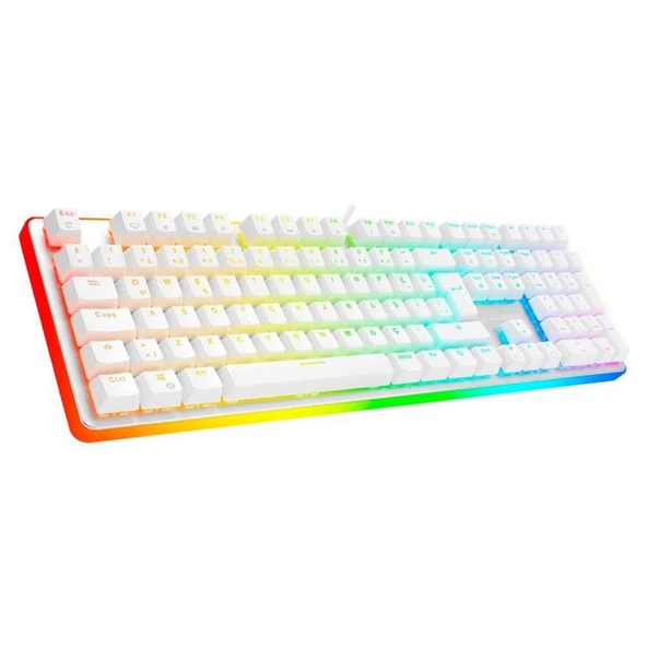 GameBooster Fire Storm G918 RGB USB Q TR Kırmızı Switch Mekanik Kablolu Gaming Klavye - 2