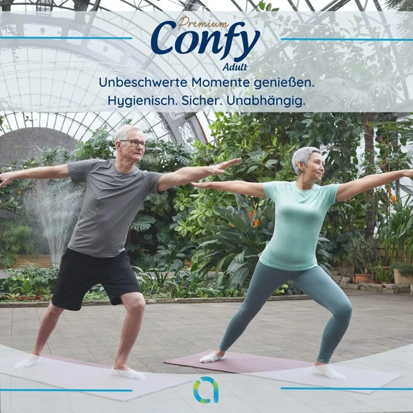 Confy Adult Yetişkin Bezi Extralarge 30 Adet x 3 Paket - 5