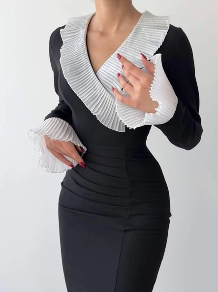 Florina Midi Boy Elbise - 5
