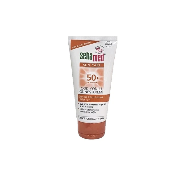 Sebamed Güneşe Karşı Hassas Ciltler İçin SPF50 Çok Yönlü Güneş Kremi  50ml ürün görseli