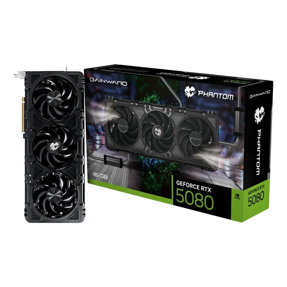 GAINWARD RTX5080 PHANTOM 16GB GDDR7 256bit