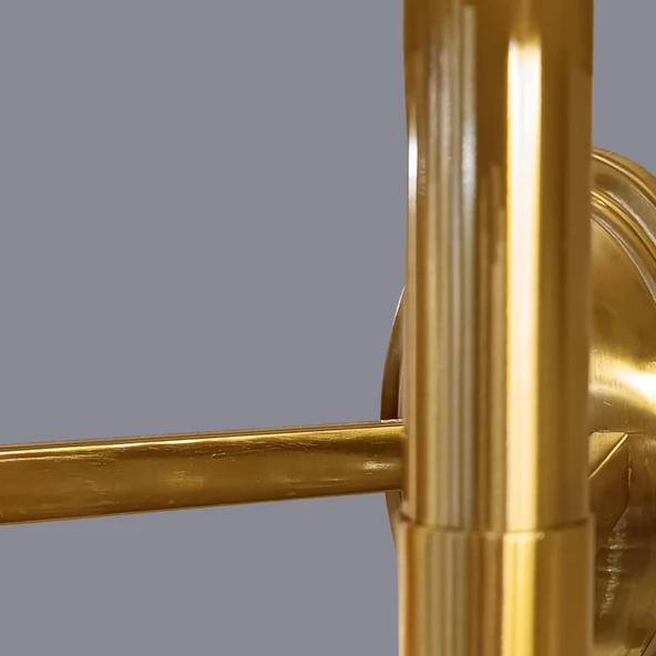 Vela Eskitme Gold Şapkalı Aplik - 4