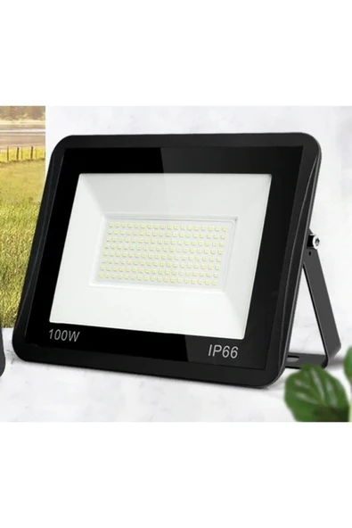 Genel Markalar Zmr 100w Led Projektör Beyaz Işık