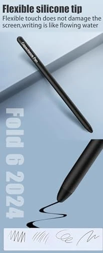 Samsung Z Fold6 Slim S Pen için Yedek Kalem Z Fold6 S Pen, Galaxy Z Fold6 Slim Pen Fold Edition için Stylus Kalem, Galaxy Z Fold 6 ile Uyumlu Kalemler - 7
