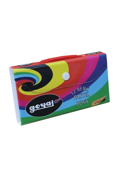 GOYA PASTEL BOYA 12 RENK CANTALI PTL-212 ürün görseli