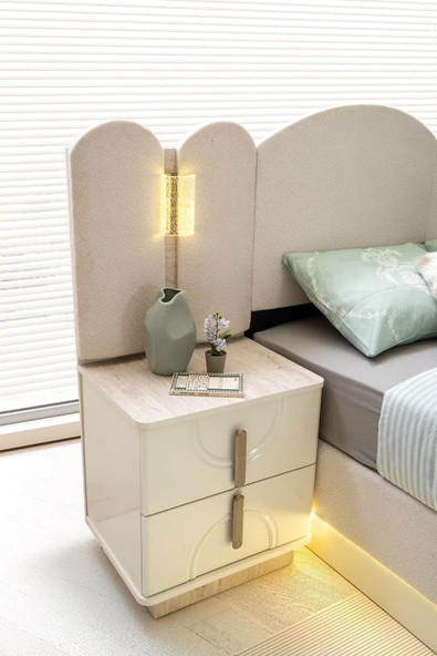 MİLANO BAZALI KARYOLA VE BAŞUCU - Resim 5