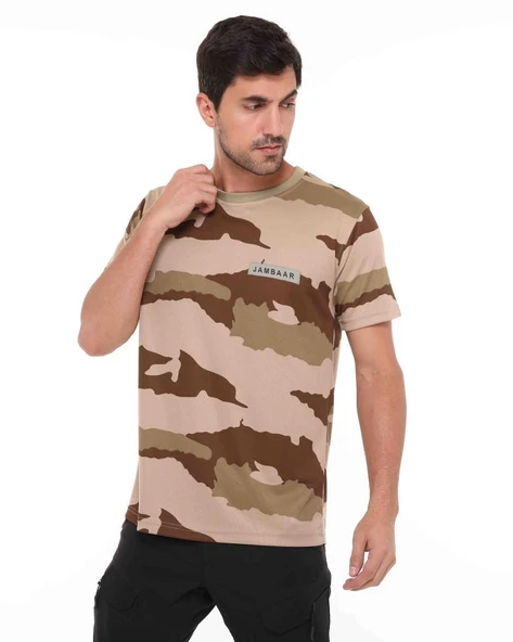 Yakasız Kısa Kol Erkek T-Shirt Jambaar - 2