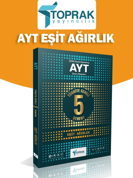 Toprak AYT 5'li Eşit Ağırlık Deneme