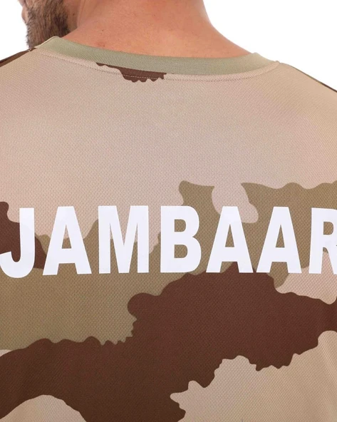 Yakasız Kısa Kol Erkek T-Shirt Jambaar - 4