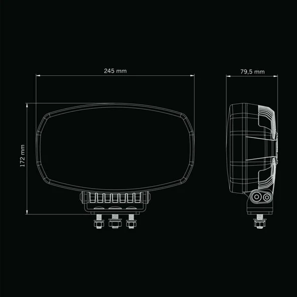 Strands Off-Road Led Lamba Firefly One 146W 270953 - 7
