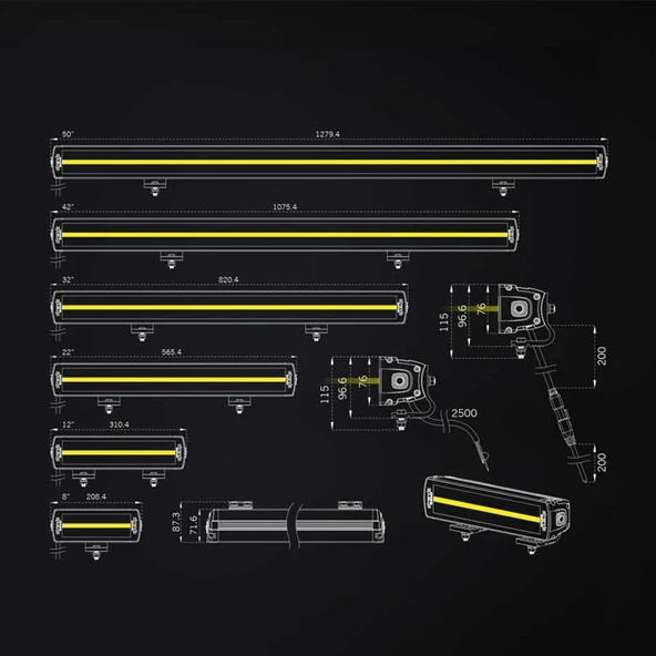 Strands Off-Road Led Bar Siberia XP DR 32" (82cm) 809428 - Resim 8