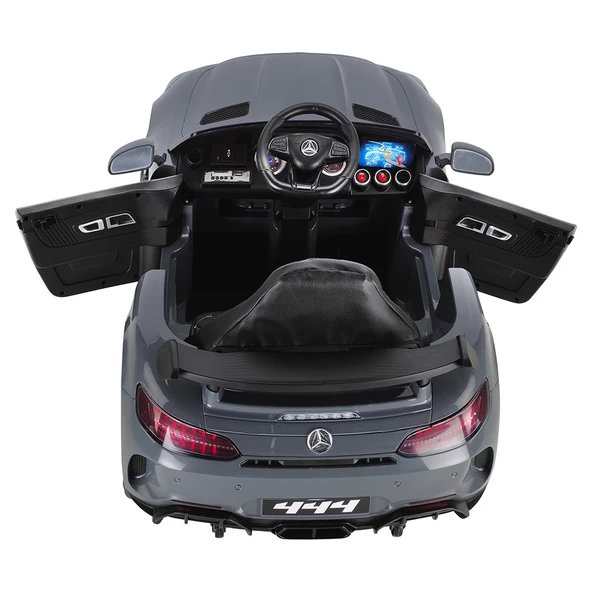 Ümit Babyhope 444 GTR Sport Akülü Araba 12V Koyu Gri 06044407 - 3