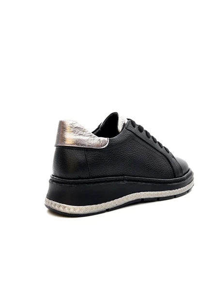 Venüs 25150007Y Kadın Hakiki Deri Bağcıklı Feta Topuk Sneaker Ayakkabı - 6