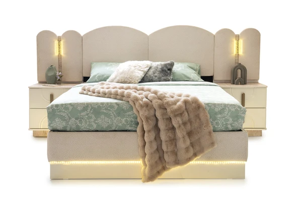 MİLANO BAZALI KARYOLA VE BAŞUCU - Resim 4