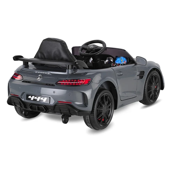 Ümit Babyhope 444 GTR Sport Akülü Araba 12V Koyu Gri 06044407 - 4