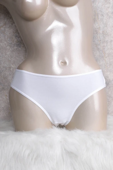 MAN2657 Kadın Pamuklu Düşük Bel 3lü Paket Slip (2657)