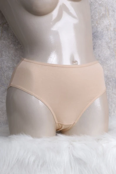 MAN2659 Kadın Pamuklu Yüksek Bel 3lü Paket Slip (2659)