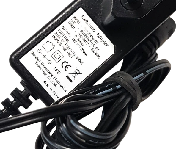 12V 0.7A Modem ve Arduino Uyumlu Plastik Kasa Priz Tipi Adaptör PS120404-DY - Resim 7