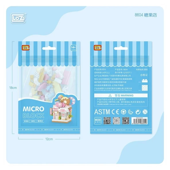 Mini Poşet Blok Oyuncak Çocuklar İçin Eğitici Yapı Seti Eğlenceli Oyun - Resim 4