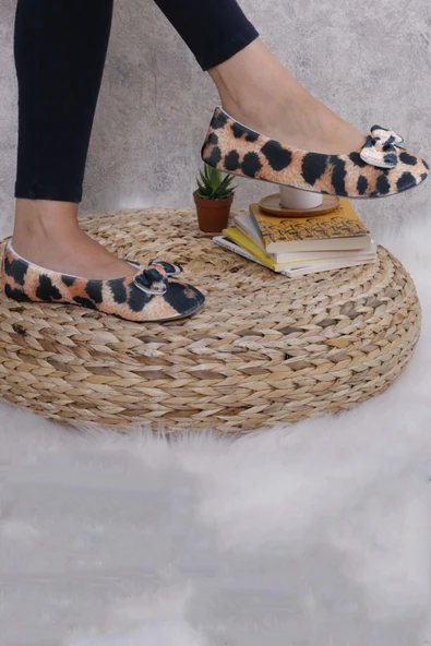 MAN1463 Kadın Ev Babet Patik (1463)