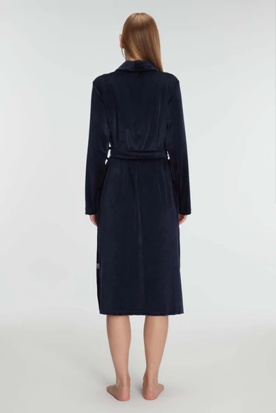 MAN11408 Anıl 11408 Kadın Uzun Kol Sabahlık - 2