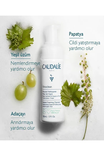 Caudalie Vinoclean Temizleme Köpuğü 150 ml - 2