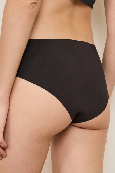 MAN2716 Kadın Günlük Basic Lazer Kesim Slip (2716) - Resim 2