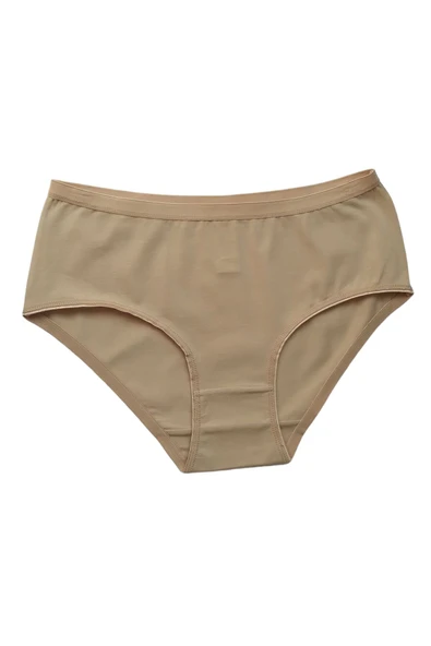 MAN2677 Kadın Pamuklu Orta Bel Geniş Bel Lastikli Slip (2677) - 2