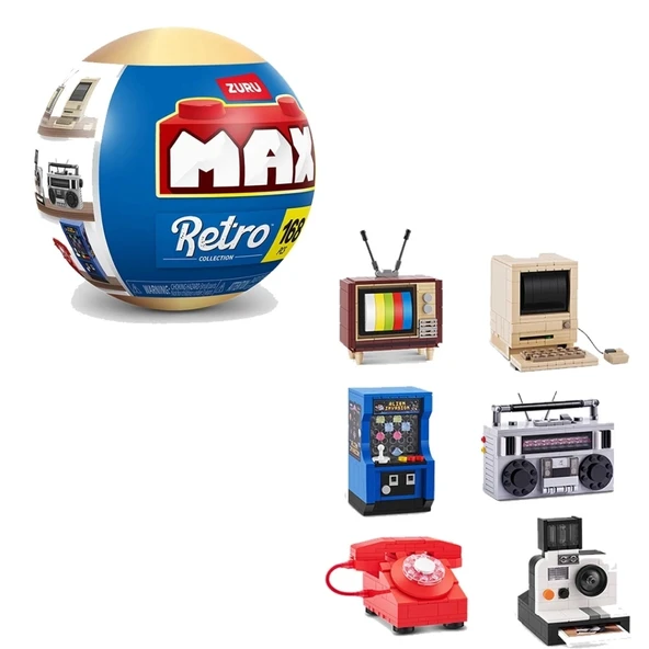 Max Retro Sürprizi Çocuklar İçin Eğitici ve Eğlenceli Retro Temalı Sürpriz Seti ürün görseli