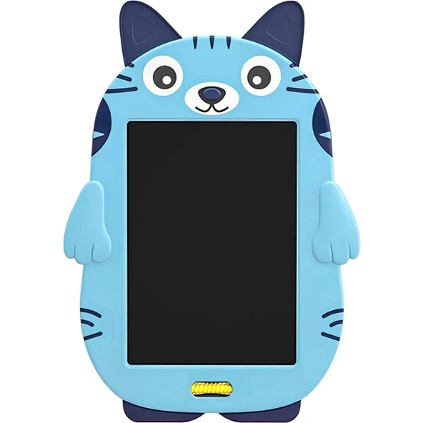 Sevimli Kedi Çizim Tableti 22 cm ile Çocuklara Eğlenceli Çizim Oyunu ürün görseli