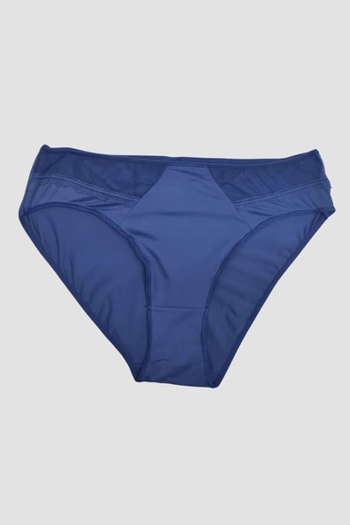 MAN2779 Kadın Mikro Kumaş Tüllü Slip (2779)