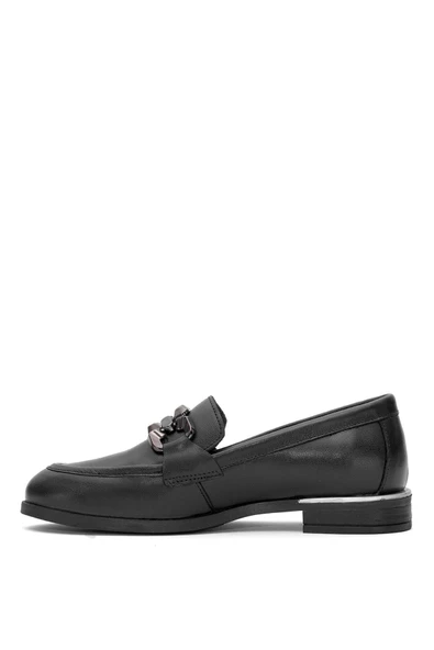 Venüs 2455212 Kadın Tokalı Loafer Ayakkabı - 6