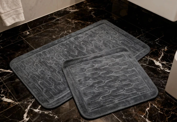 BANYO PASPASI 2'Lİ SET HARMONY ANTRASİT ürün görseli