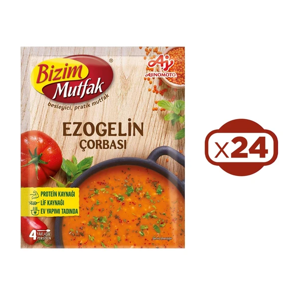 Bizim Mutfak Ezo Gelin Çorbası 80 gr x 24 Adet - 2