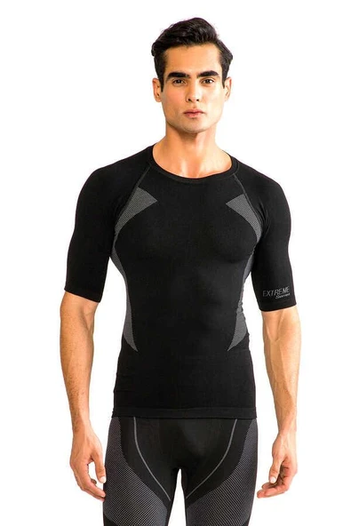 HZT14024 Thermoform Extreme Erkek Seamless Termal Tişört - 5