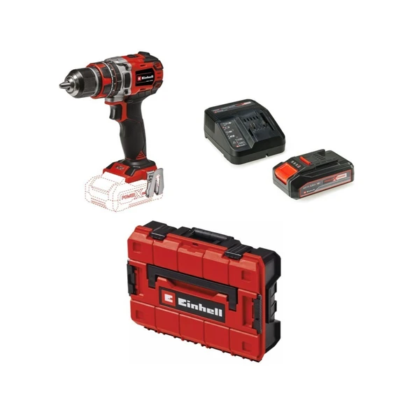 Einhell Tp-Cd 18/50 Li-I Bl Solo Akülü Vidalama + 1 x 2.5 Ah Starter Kit (Çanta Dahil)